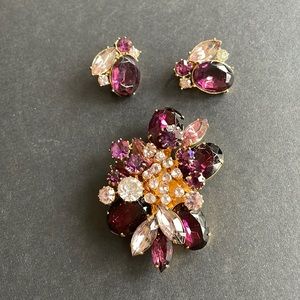 Corocraft vintage jewelry set